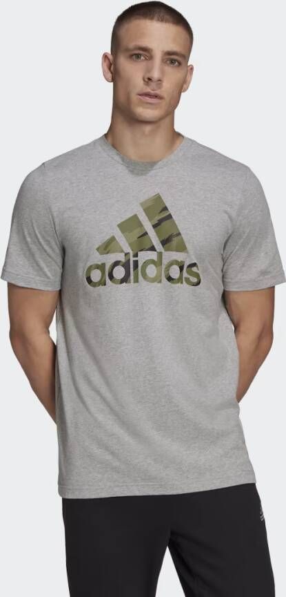 Adidas Performance T shirt ESSENTIALS SINGLE JERSEY CAMO PRINT