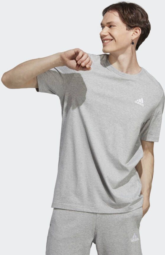 Adidas Sportswear Essentials Single Jersey Geborduurd Small Logo T-shirt