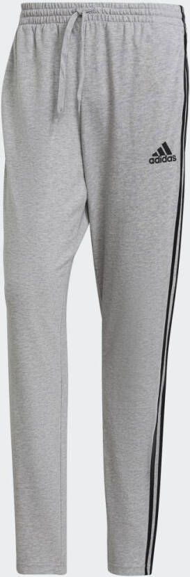 Adidas Sportswear Essentials Single Jersey Tapered Open Hem 3-Stripes Broek