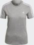 Adidas Sportswear T-shirt LOUNGEWEAR ESSENTIALS SLIM 3-STREPEN - Thumbnail 3