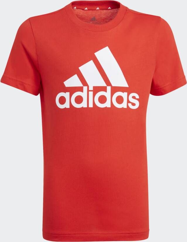 Adidas essentials shirt rood kinderen