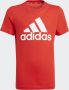 Adidas essentials shirt rood kinderen - Thumbnail 1