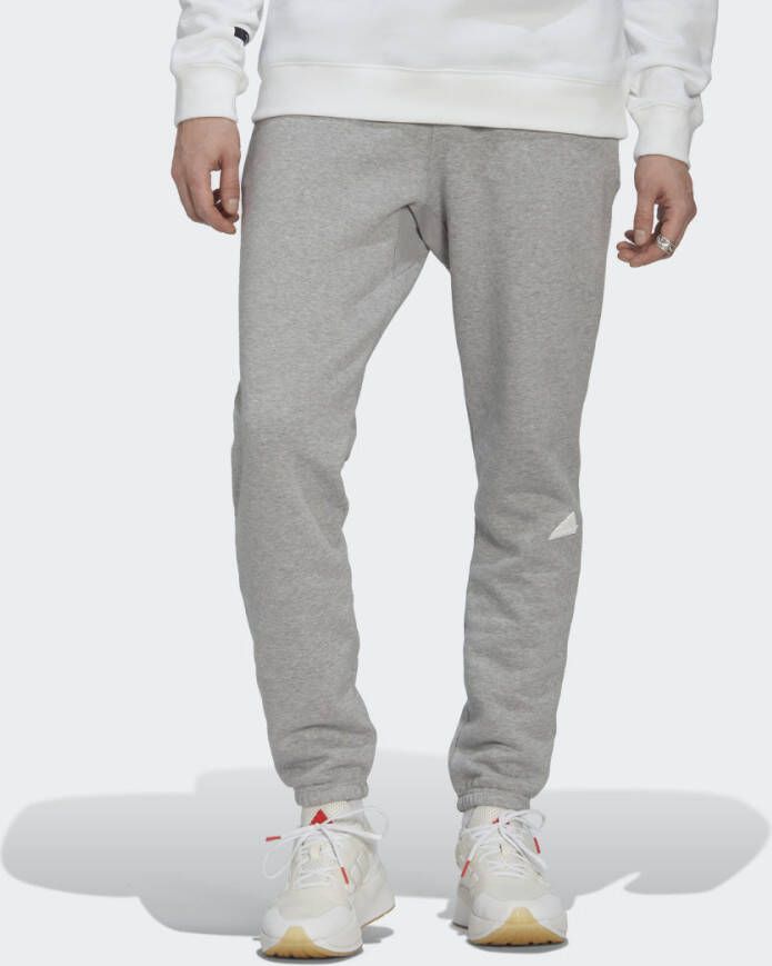 Adidas Sportswear Fleece Trainingshose Trainingsbroeken Kleding medium grey heather maat: XL beschikbare maaten:XL