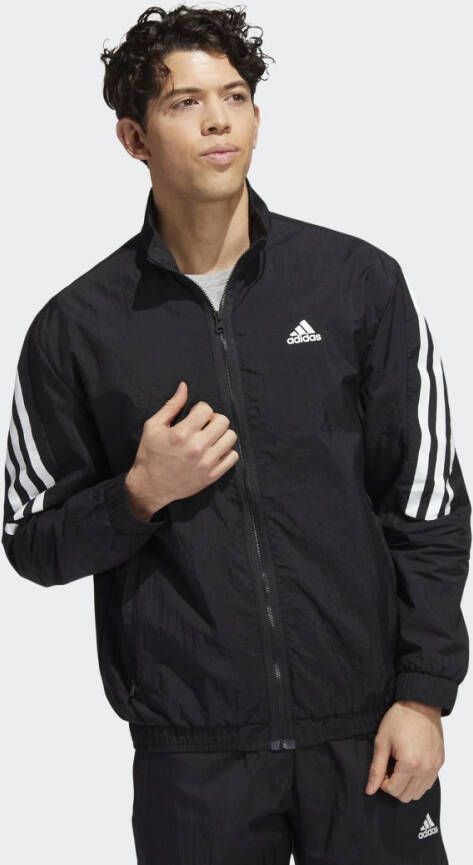 Adidas Sportswear Future Icons 3-Stripes Geweven Sportjack