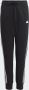 Adidas Sportswear joggingbroek zwart wit Katoen Effen 128 - Thumbnail 1