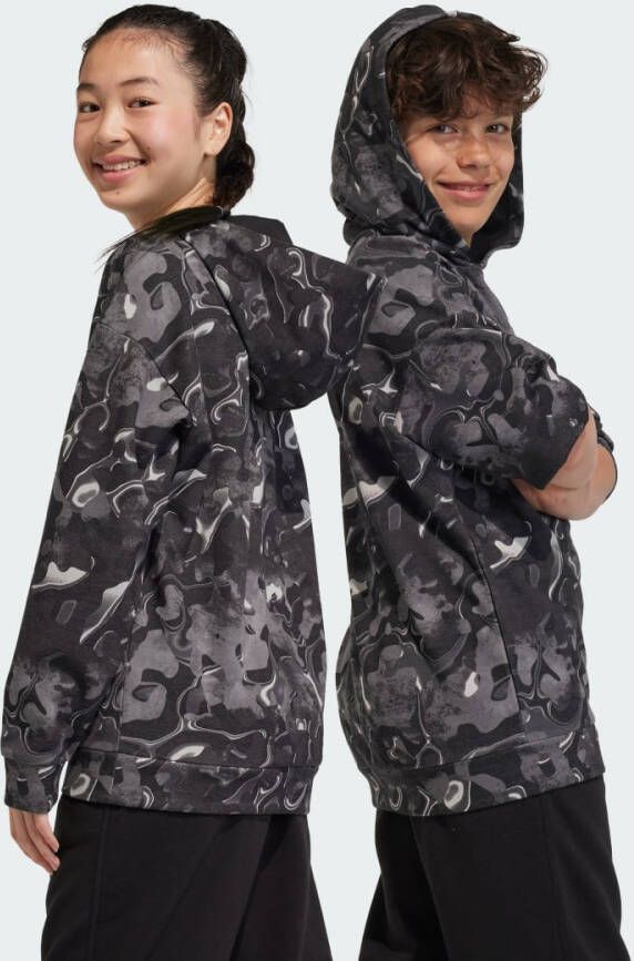 Adidas Sportswear Hoodie FUTURE ICONS ALLOVER PRINT KIDS HOODIE
