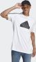 Adidas Future Icons Badge Of Sport T-shirt White Heren - Thumbnail 3