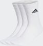 Adidas Sportswear Crew Sokken (3 Pack) Lang Kleding white white black maat: 43-45 beschikbare maaten:43-45 40-42 37-39 - Thumbnail 2