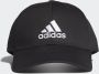 Adidas Klassieke Baseballpet Twill Katoen Unisex Black Unisex - Thumbnail 2