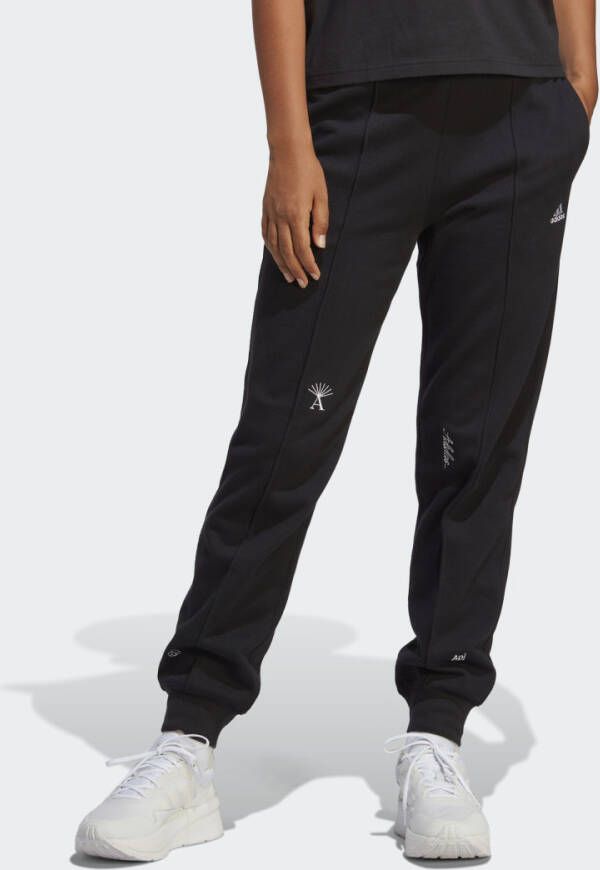 Adidas Sportswear Joggingbroek met op Healing Crystals Geïnspireerde Graphics