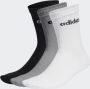 Adidas Sportswear Cushion Linear Crew Sokken (3 Pack) Lang Kleding medium grey heather white black maat: 43-45 beschikbare maaten:37-39 40-42 43 - Thumbnail 2