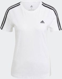 Adidas Sportswear LOUNGEWEAR Essentials Slim-fit 3-Stripes T-shirt