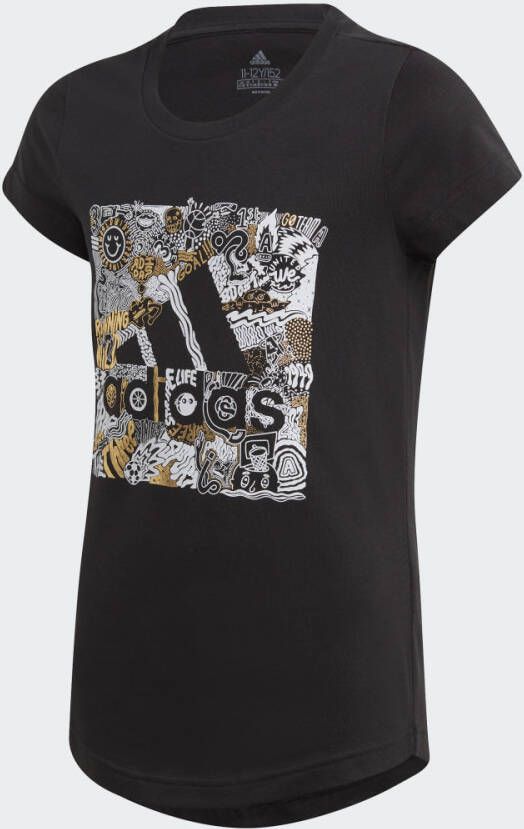 Adidas Sportswear Must Haves Doodle Badge of Sport T-shirt