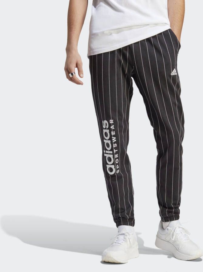 Adidas Sportswear Pinstripe Fleece Broek