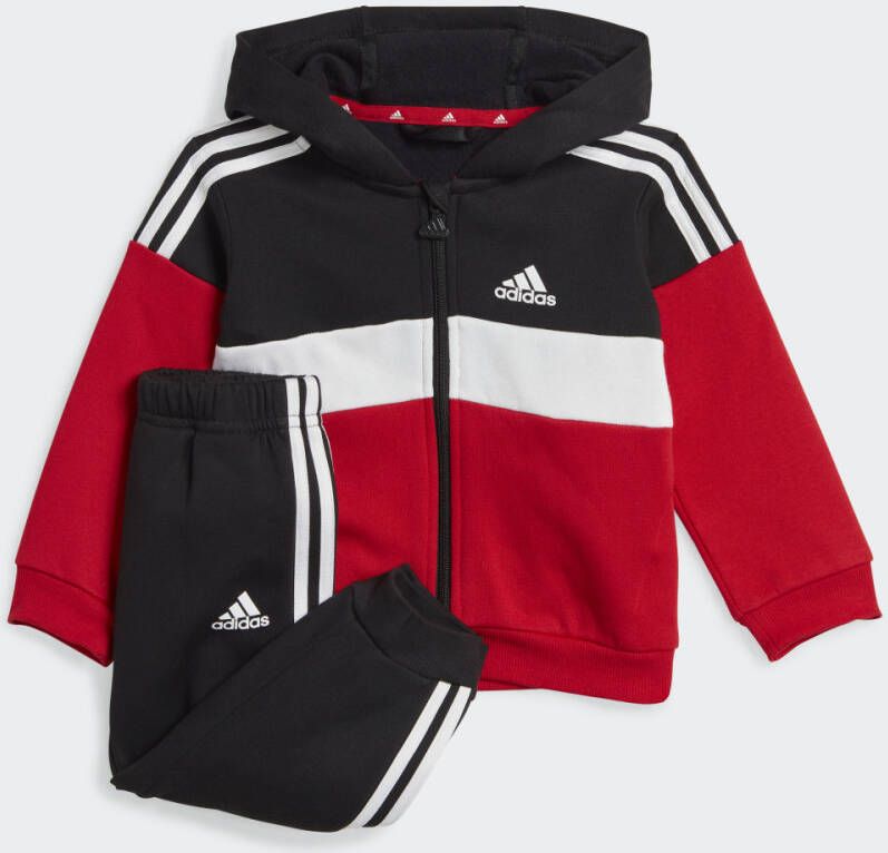 Adidas Sportswear Tiberio 3-Stripes Colorblock Fleece Trainingspak Kids