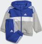 Adidas Sportswear Tiberio 3-Stripes Colorblock Fleece Trainingspak Kids - Thumbnail 1