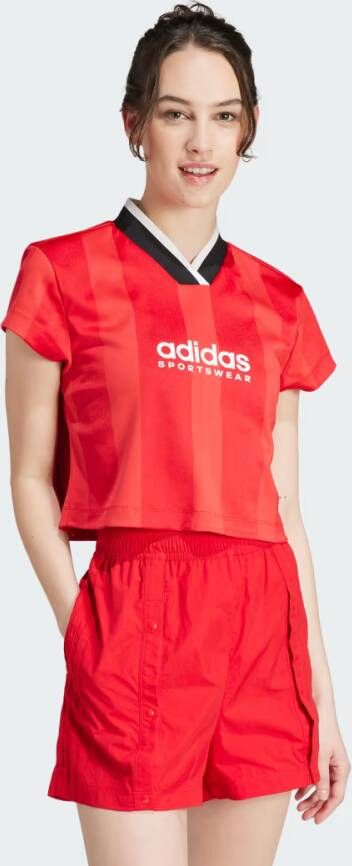 Adidas Sportswear Tiro Colorblock Crop T-shirt
