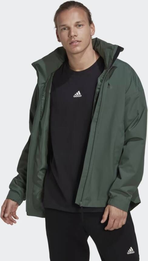Adidas Originals Actieve Anorak Parka voor heren Green Heren