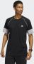 Adidas T-Shirts Zwart Heren - Thumbnail 3