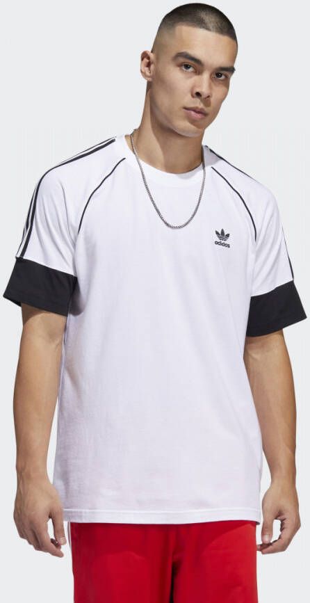 Adidas Spirit Tee Wit Zwart White Heren
