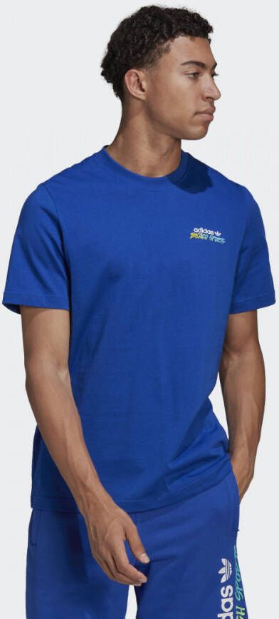 Adidas Graphic Stoked Fish Flowers T shirt