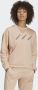Adidas Zachte Lichtgewicht Crewneck Sweatshirt Halo Blush Beige Dames - Thumbnail 1