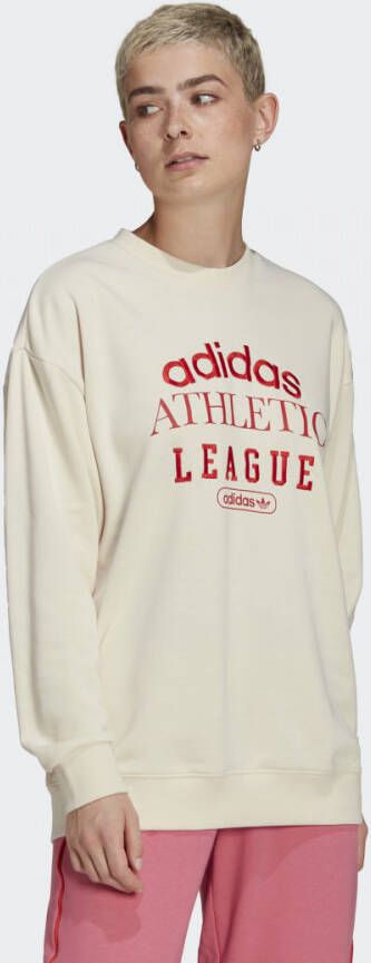 Adidas Originals Bluza Retro Luxury Crew Sweatshirt Trend Pack Hl0048 Beige Dames
