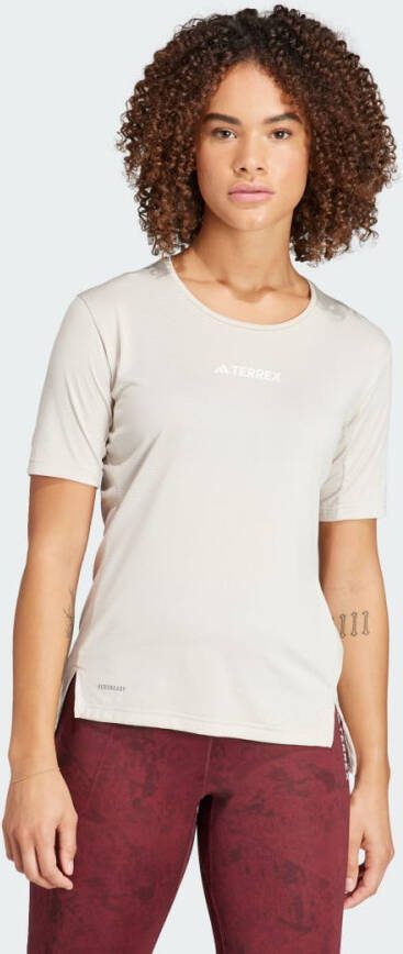 Adidas T-shirt Korte Mouw T-shirt Terrex Multi blanc