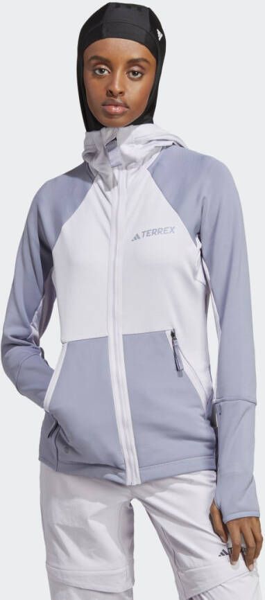 Adidas TERREX Tech Flooce Hooded Hiking Fleece Jack