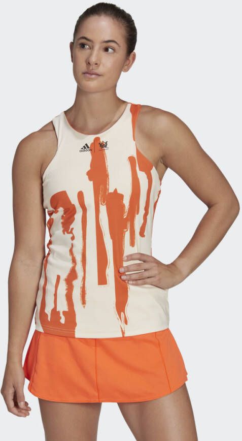 Adidas Performance Thebe Magugu Tennis New York Y-Back Tanktop
