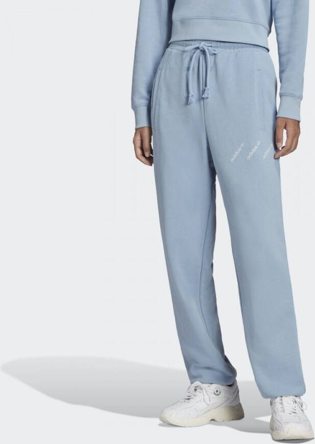 Adidas Originals Comfortabele en stijlvolle trainingsbroek Blauw Dames