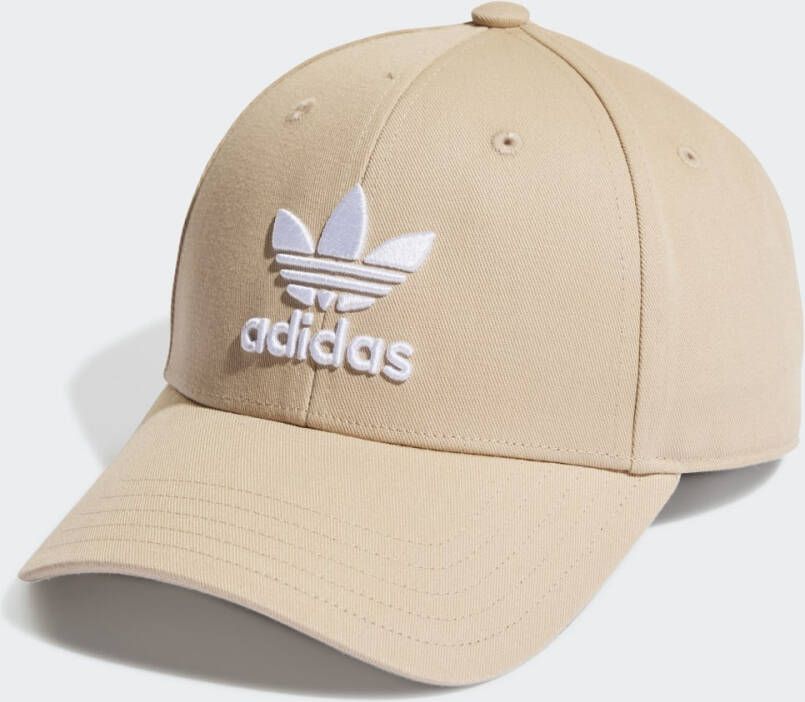 Adidas Originals Trefoil Baseball Beige Hat Beige Unisex