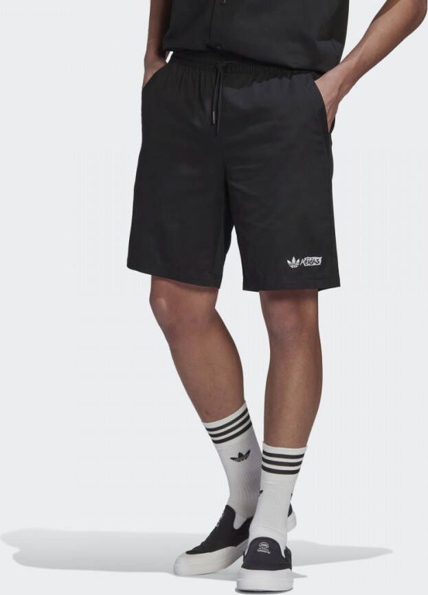 Adidas Originals Korte broek met labelstitching
