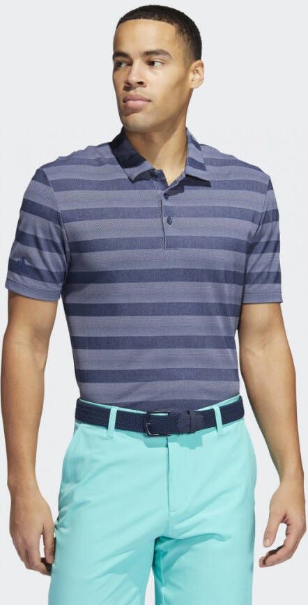 Adidas Performance Two-Color Striped Poloshirt