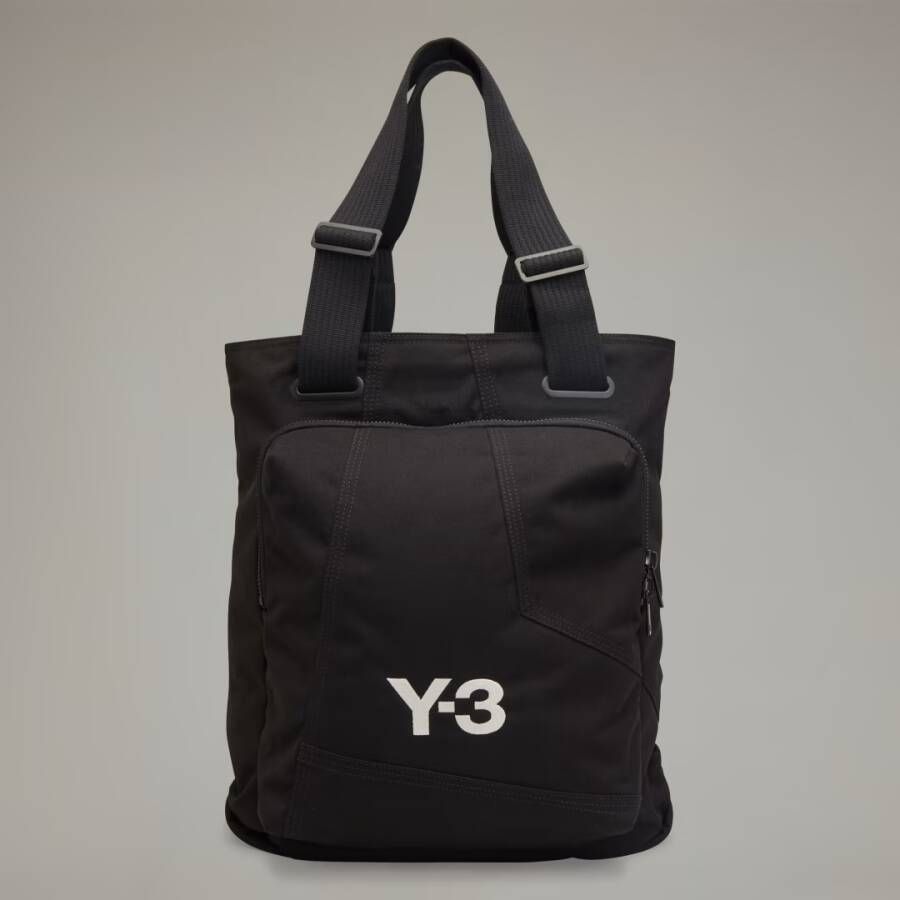 Y-3 Zwarte Synthetische Tote Bag Stijlvol en veelzijdig Black Unisex
