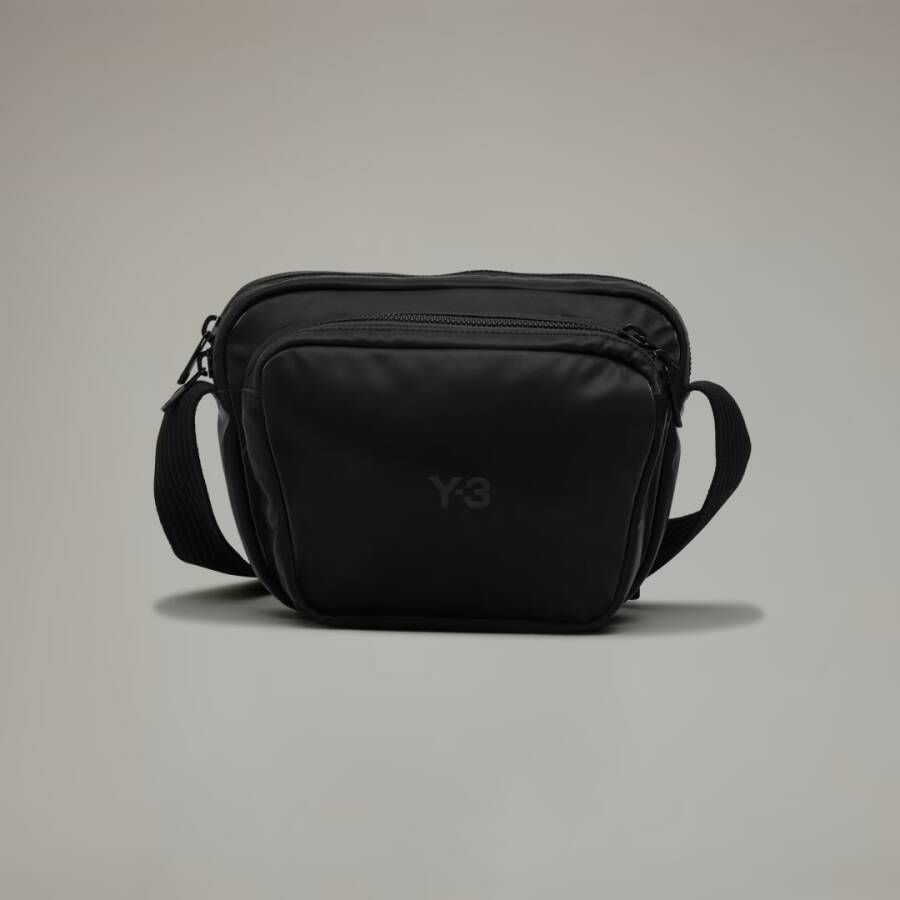 Y-3 Crossbody Tas met Verstelbare Band Synthetisch Zwart Black Unisex