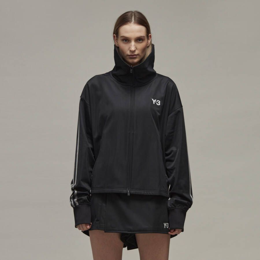 Y-3 Sweater met opstaande kraag Zwart Dames