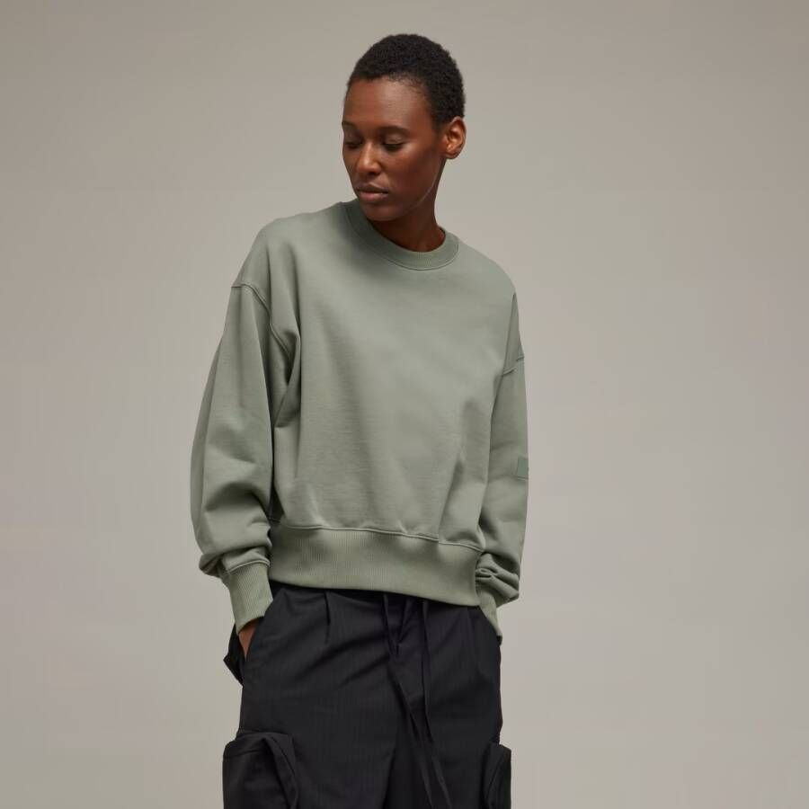 Adidas Y-3 Organic Cotton Terry Boxy Sweater
