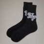 Y-3 Geborduurde sokken Zwart Heren - Thumbnail 1