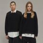 Y-3 Originele Sweatshirt van Wollen Mix Black Heren - Thumbnail 2