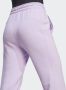 Adidas by stella mccartney Katoenen sweatpants regular fit elastische tailleband Purple Dames - Thumbnail 7