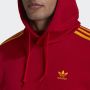 Adidas Nation Hoody Lichtgewicht Sweatshirt Rood Goud Red Heren - Thumbnail 5