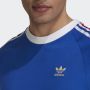 Adidas Nations Tee Metallic Blue White Blue Heren - Thumbnail 5