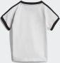 Adidas Originals Adicolor T-shirt wit zwart Katoen Ronde hals 104 - Thumbnail 3