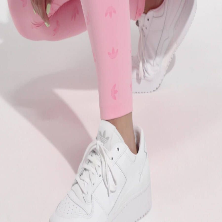 Adidas Originals 7 8 High Waist Allover Print Legging