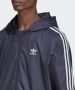 Adidas 3-Stripes Windbreaker Shadow Navy Blue Heren - Thumbnail 4