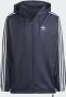 Adidas 3-Stripes Windbreaker Shadow Navy Blue Heren - Thumbnail 6