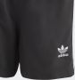 Adidas Originals Trefoil Swim Shorts Junior Black White- Black White - Thumbnail 4