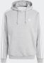 Adidas Originals Klassieke 3-Stripes Hoodie Sweater Gray Heren - Thumbnail 4