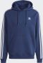 Adidas Originals Blauwe hoodie voor heren Blauw Heren - Thumbnail 5
